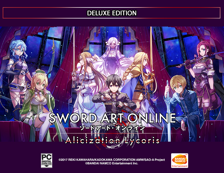 Игра SWORD ART ONLINE Alicization Lycori - Month 1 Deluxe Edition