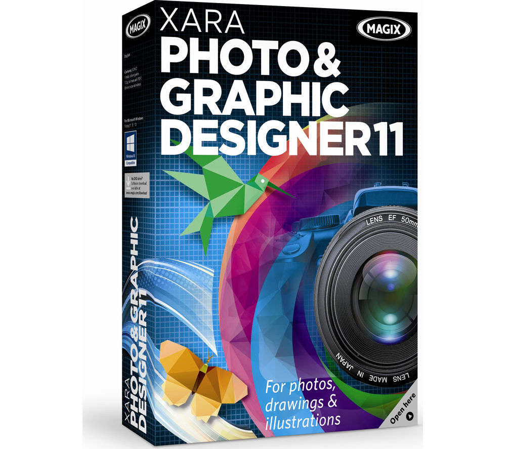 Видеоредактор MAGIX Photo & Graphic Designer 11 ESD