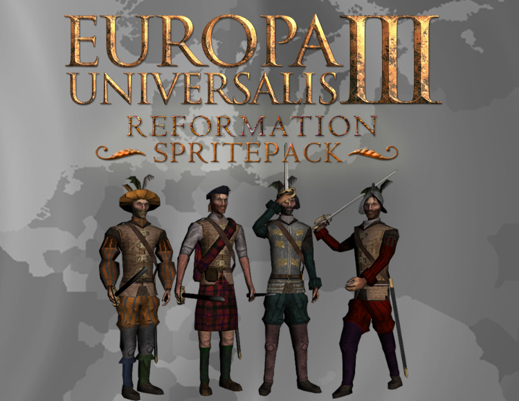 Игра Europa Universalis III: Reformation SpritePack