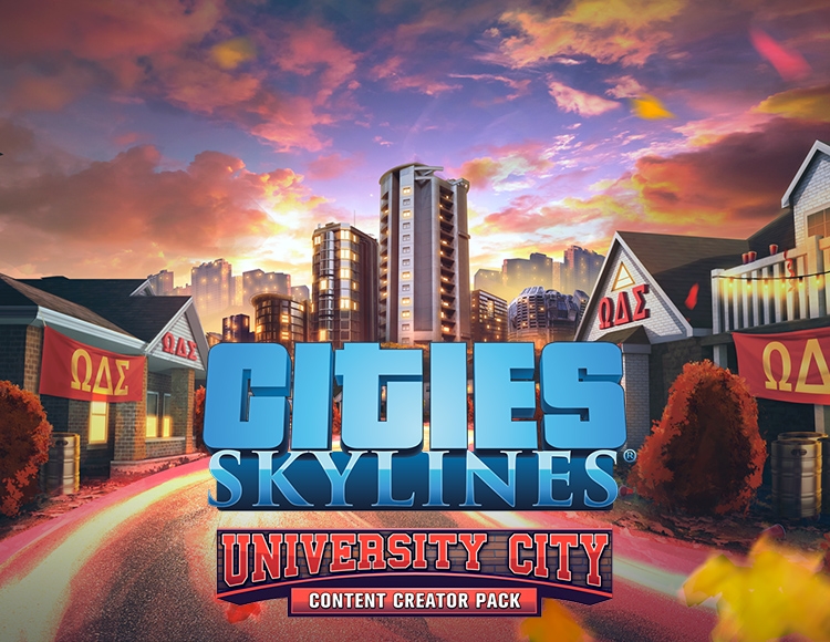Игра Cities: Skylines - Content Creator Pack: University City
