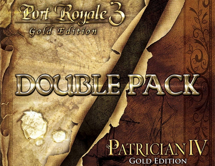 Игра Port Royale 3 Gold and Patrician IV Gold - Double Pack