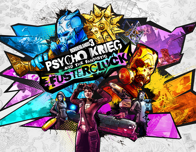 Игра Borderlands 3: Psycho Krieg and the Fantastic Fustercluck (Epic Games)