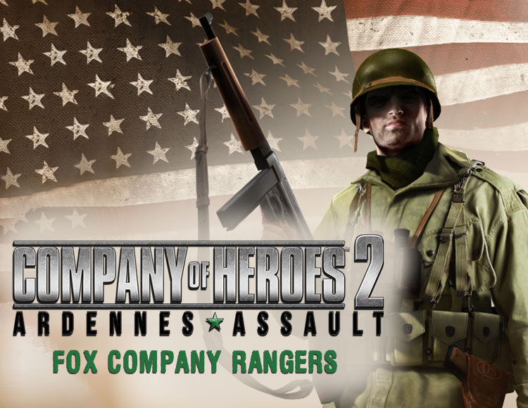 Игра Company of Heroes 2 : Ardennes Assault - Fox Company Rangers DLC